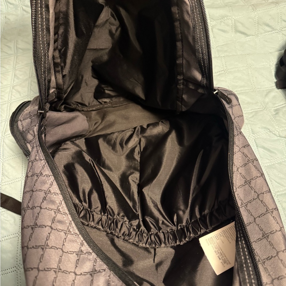 Jordan Quilted Black Backpack - Picture 4 of 4